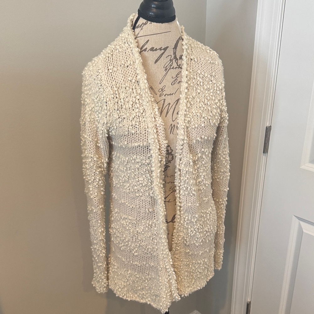 Billabong Cream Textured Women's Cardigan